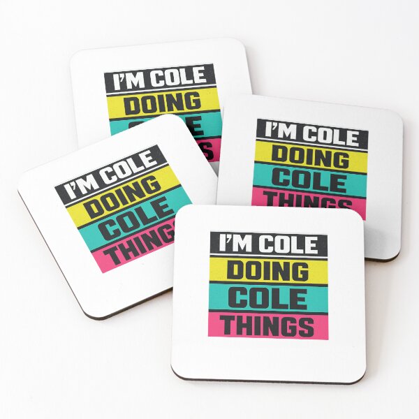 Item preview, I’m Cole Doing Cole Things  | Funny Gym Workout Shirt |  Unisex Sleeveless Tee designed and sold by DailyDrivesct.