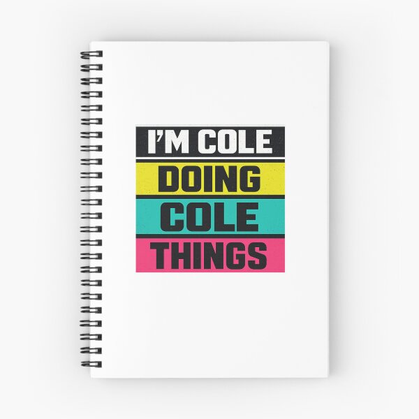 Item preview, I’m Cole Doing Cole Things  | Funny Gym Workout Shirt |  Unisex Sleeveless Tee designed and sold by DailyDrivesct.
