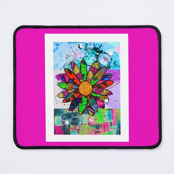 Item preview, Green Cosmic Flower designed and sold by artbyomega.