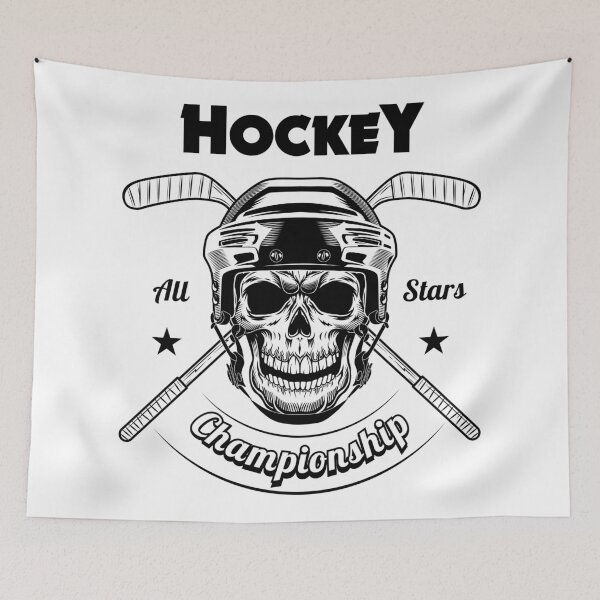 Item preview, Heated Rivalry Hockey All Stars Skull designed and sold by ArtByRahim.