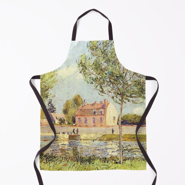 Item preview, Houses on the Banks of the Loing designed and sold by tomorrowsart.