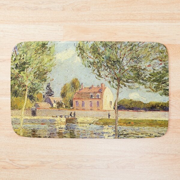 Item preview, Houses on the Banks of the Loing designed and sold by tomorrowsart.