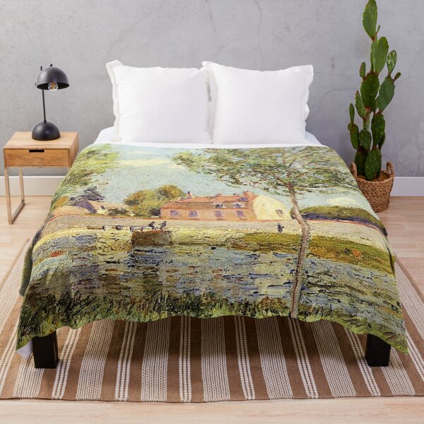 Item preview, Houses on the Banks of the Loing designed and sold by tomorrowsart.