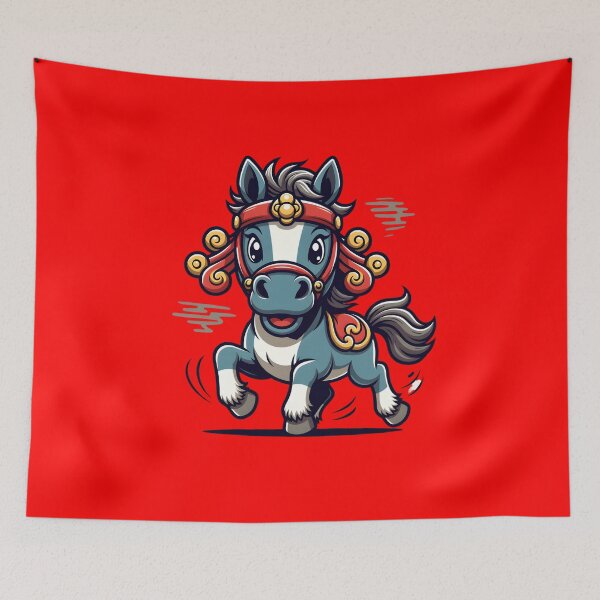 Item preview, Little Rider Horse Chinese New Year 2026 designed and sold by GrumpySableye.