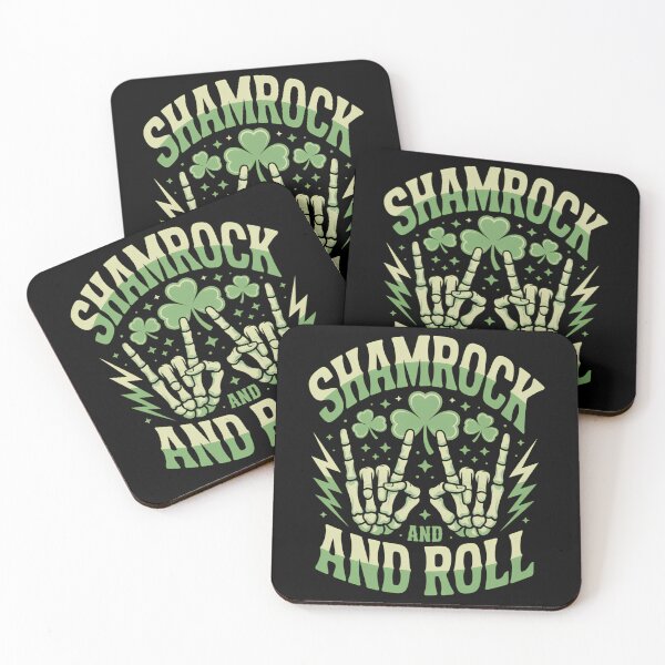 Item preview, Shamrock St. Patrick_s Day Skeleton designed and sold by gourpmerzihd.