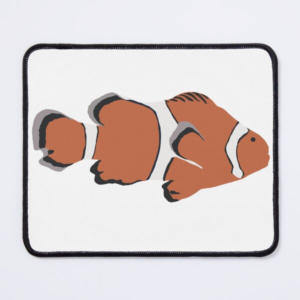 Item preview, A minimalistic and colourful illustration of a clownfish designed and sold by UMA Digital NL.