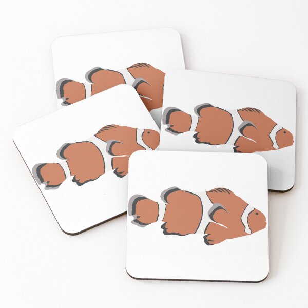 Item preview, A minimalistic and colourful illustration of a clownfish designed and sold by UMA Digital NL.