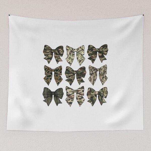 Item preview, Camo Bow, Camo Coquette Bow, Duck Hunting, Hunting Lover Gift, Women's Camouflage Bow, Camouflage Bow designed and sold by DesignDenDo ⭐⭐⭐⭐⭐.