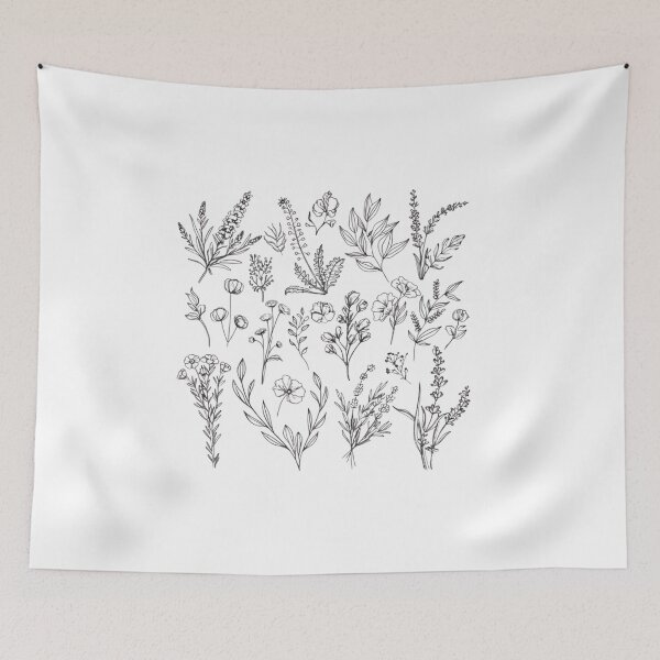 Item preview, Botanical, Vintage Wildflower, Flower, Vintage Botanical, Botanical Print, Vintage Flower, Graphic designed and sold by DesignDenDo ⭐⭐⭐⭐⭐.