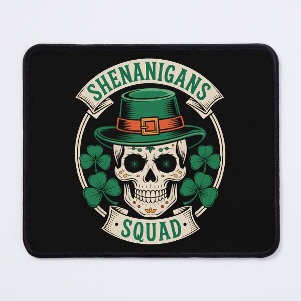 Item preview, Shenanigans Squad Irish Skull St Patricks Day designed and sold by gourpmerzihd.