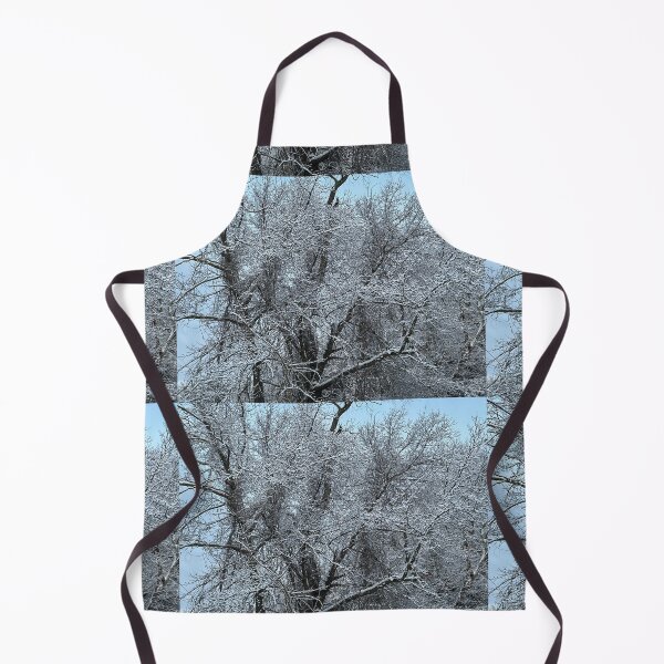 Item preview, Winter Snow storm on trees designed and sold by Colorsoflove613.