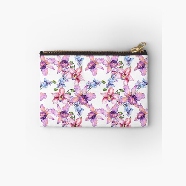 Item preview, Pink Wildflower Orchid – Elegant Botanical Floral Pattern designed and sold by BohemiaArt.
