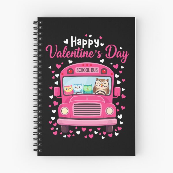 Item preview, Happy Valentine's Day Cute Owl School Bus Driver Bird Lover designed and sold by pansak.