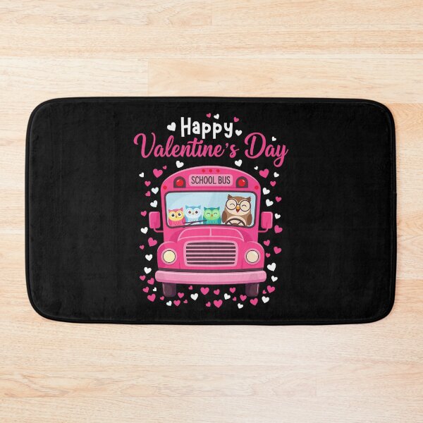 Item preview, Happy Valentine's Day Cute Owl School Bus Driver Bird Lover designed and sold by pansak.