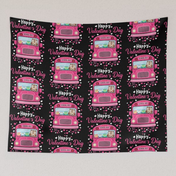 Item preview, Happy Valentine's Day Cute Owl School Bus Driver Bird Lover designed and sold by pansak.