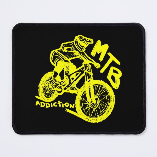 Item preview, MTB addiction rider yellow designed and sold by MTB Addiction.