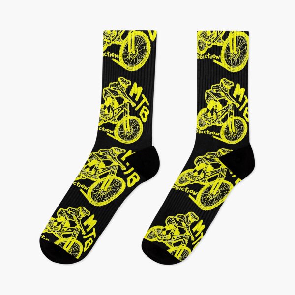 Item preview, MTB addiction rider yellow designed and sold by MTB Addiction.