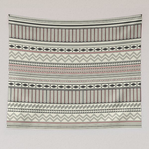 Item preview, The Talking Drums of Geometry – Authentic Xhosa Heritage Print designed and sold by FreiherrPK.