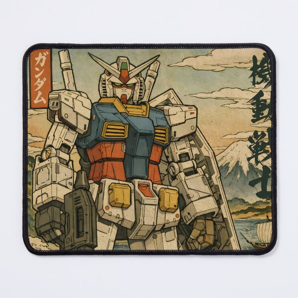 Item preview, RX 78 Gundam Japanese Traditional Art designed and sold by Snapnfit.