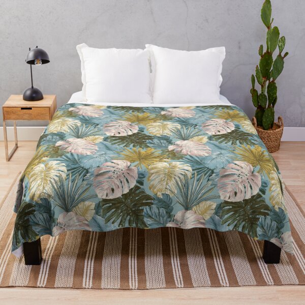 Item preview, Charming Tropical Floral Texture - Botanical Garden Pattern - Gifts For Husband designed and sold by RoyalStarsPatts.