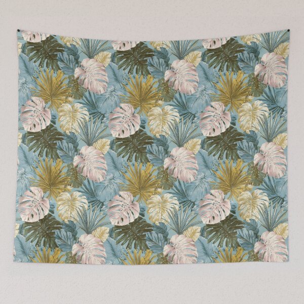 Item preview, Charming Tropical Floral Texture  - Botanical Garden Pattern  - Gifts For Husband designed and sold by RoyalStarsPatts.