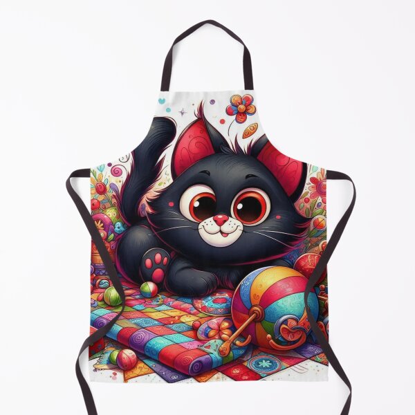 Item preview, cute cartoon kitten designed and sold by Nov-ella.
