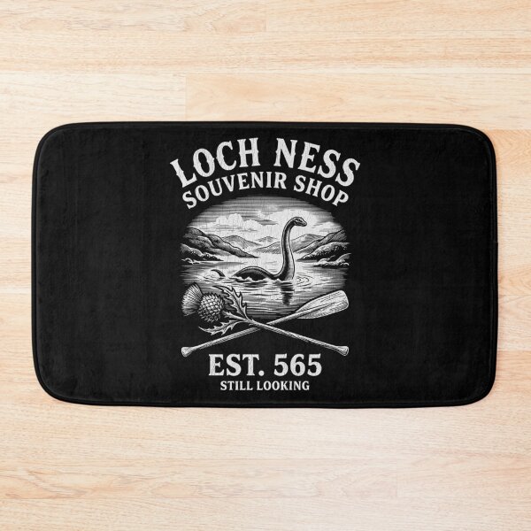 Item preview, Retro Loch Ness Monster Souvenir Shop Vintage Cryptid designed and sold by Mason-Pride.