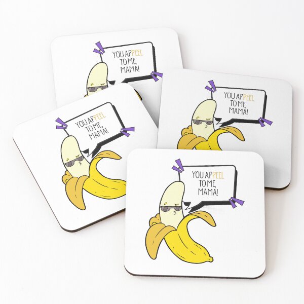 Item preview, You ApPEEL To Me, Mama – Funny Banana Phone Cartoon designed and sold by MirAgi.