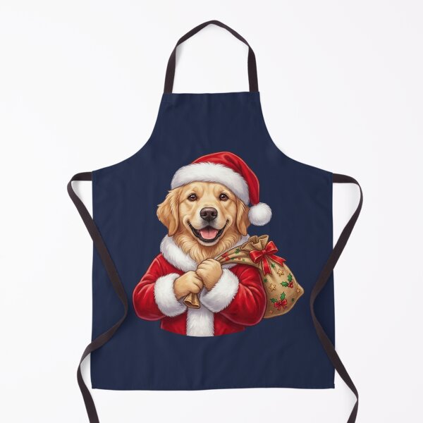 Item preview, Pet Dog Golden Retriever – Solan | Christmas Festive Dog Art designed and sold by ArtivaNest.