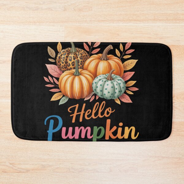 Item preview, Hello Pumpkin Leopard Print For Fall Thanksgiving  designed and sold by NailMolisa.