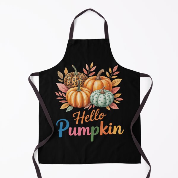 Item preview, Hello Pumpkin Leopard Print For Fall Thanksgiving designed and sold by NailMolisa.