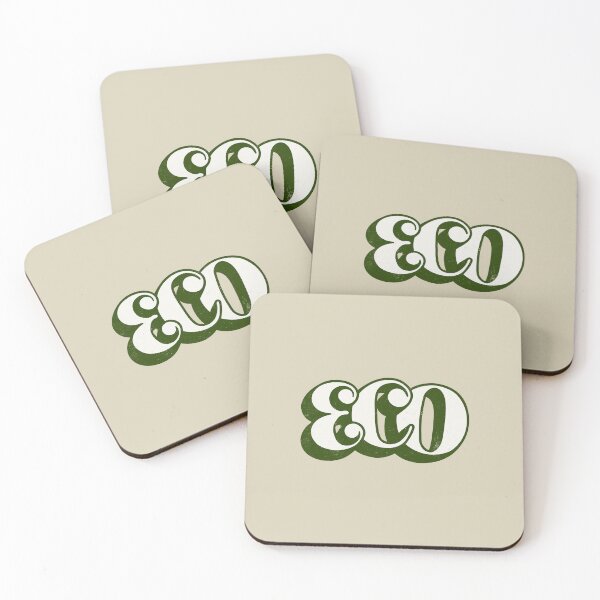 Item preview, Eco Retro Typography Minimal Design designed and sold by trepiu.