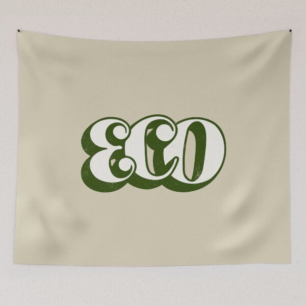 Item preview, Eco Retro Typography Minimal Design designed and sold by trepiu.