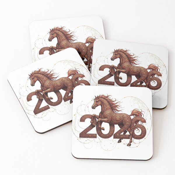 Item preview, 2026 Ornate Horse Illustration designed and sold by Baby Adee Collective.