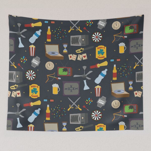 Item preview, 80s Horror Comedy Film Icon Pattern – Guess the Movie designed and sold by PauRicart.