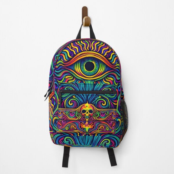 Item preview, Psychedelic Third Eye Mushroom Art – Trippy Visionary Design designed and sold by EYEOFTHESPORE.