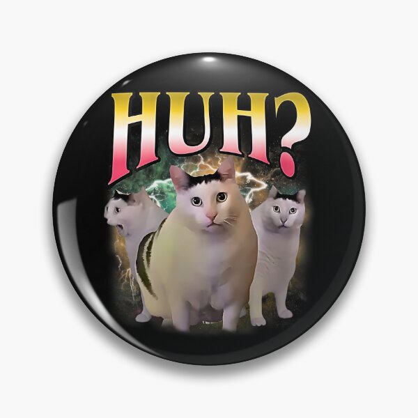 Item preview, Huh Cat Chonky Ben Meme 90s Bootleg Vintage designed and sold by FerminVigo.