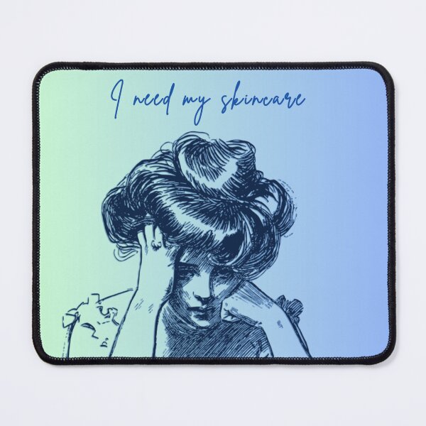 Item preview, I Need My Skincare - Minimal Line Self-Care Art designed and sold by YAYARA.