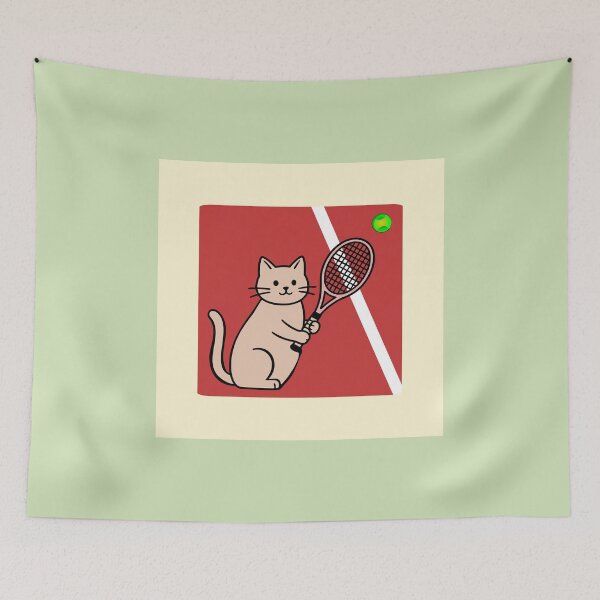 Item preview, Cat Tennis designed and sold by minimalartstory.