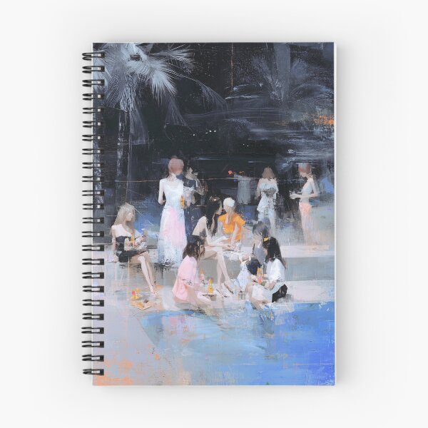 Item preview, Evening Poolside Gathering designed and sold by lautir.