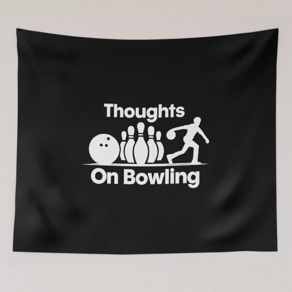 Item preview, Funny Thoughts On Bowling designed and sold by CloudyPress.