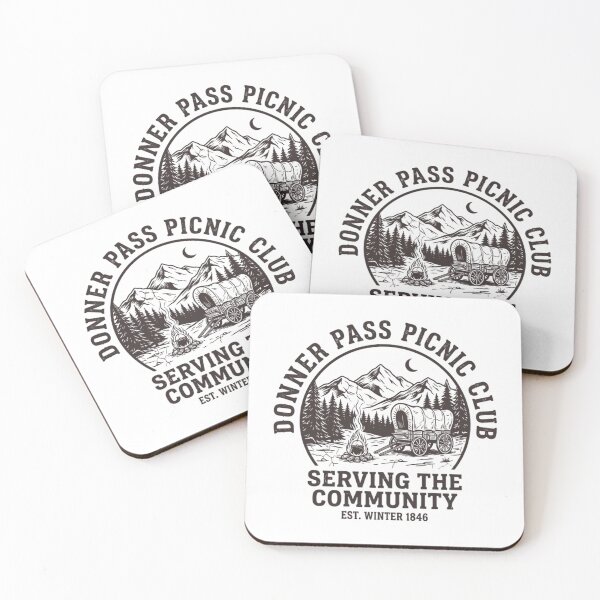 Item preview, Donner Pass Picnic Club Serving The Community Dark History designed and sold by Mason-Pride.
