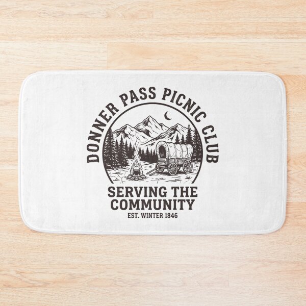 Artikelvorschau, Donner Pass Picnic Club – Im Dienste der Gemeinde – Dunkle Geschichte entworfen und verkauft von Mason-Pride.