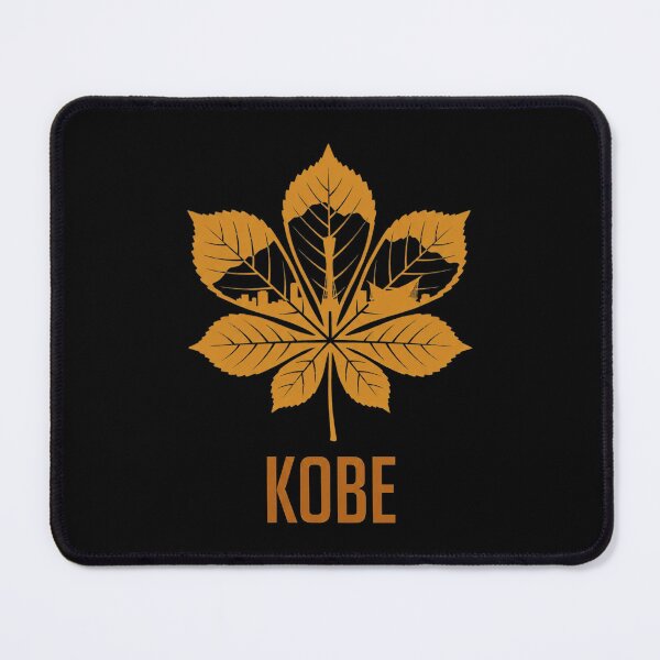 Item preview, Kobe Japan City Skyline inside Autumn Leaf designed and sold by flamini.