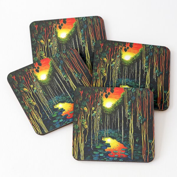 Item preview, Sunset on Cenote 1 designed and sold by George Hutton Hunter.