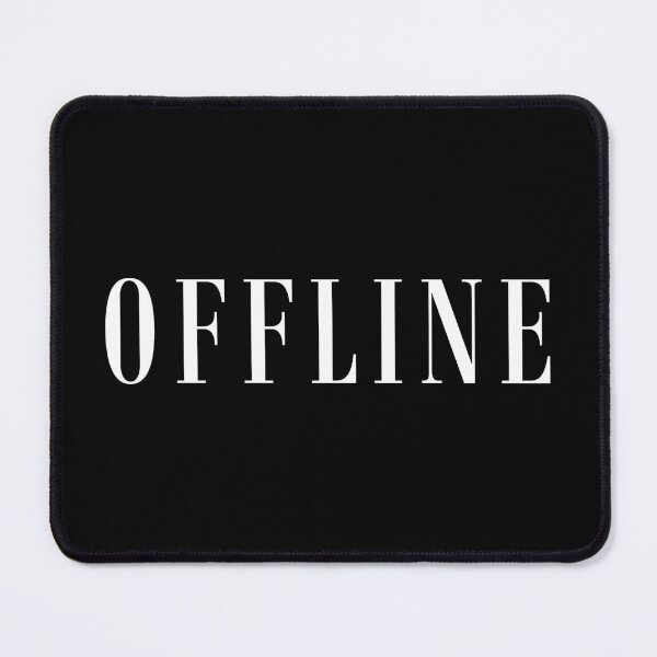 Item preview, Offline Minimal Quote T-Shirt | Digital Detox Introvert Design designed and sold by PixelPlush.