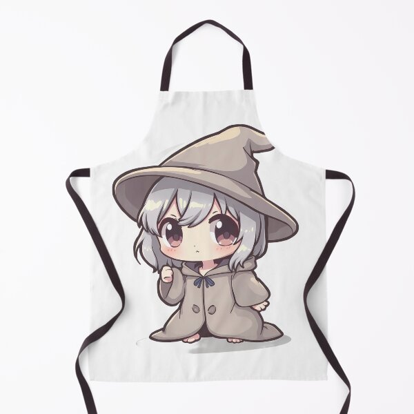 Item preview, Cute Chibi Wizard – Kawaii Fantasy Character Sticker designed and sold by santi-ia.