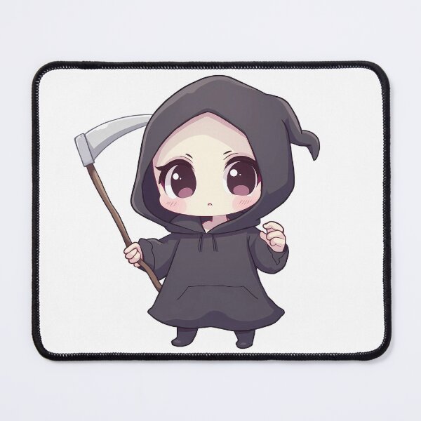 Item preview, Cute Chibi Reaper – Kawaii Grim Reaper Character designed and sold by santi-ia.