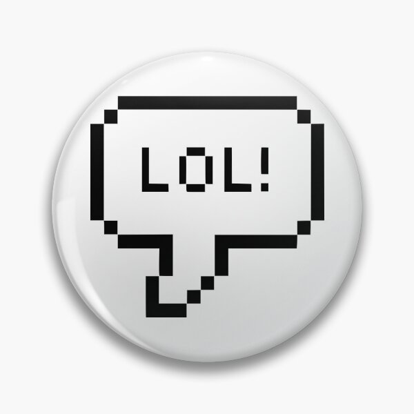 Item preview, 8 bit chat box lol symbols pixel art designed and sold by tonylau81.