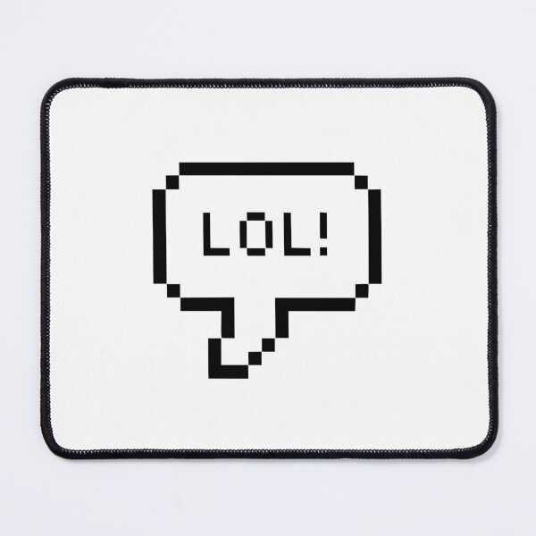 Item preview, 8 bit chat box lol symbols pixel art designed and sold by tonylau81.